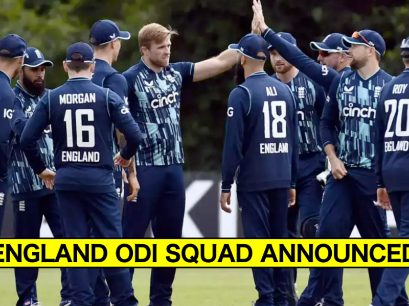 ENG vs IND: England Announce 15-Men Squad For 3-Match ODI Series Against India