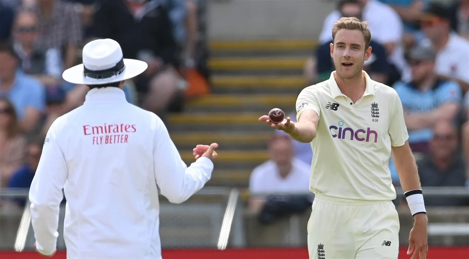 Stuart Broad told to shut up by umpire Richard Kettleborough in England  vs India Test - Mirror Online