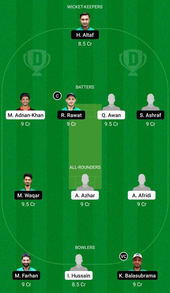 PSM vs HEP Dream11 Prediction Fantasy Cricket Tips Dream11 Team Bukhatir T10 League 