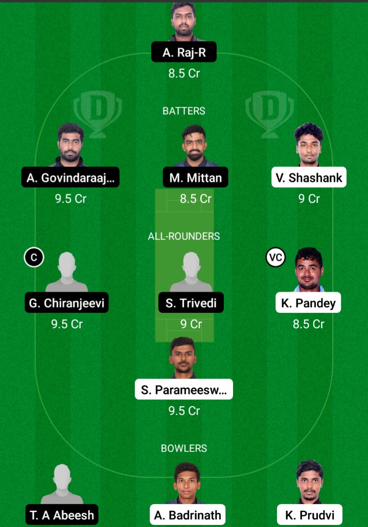LIO vs SHA Dream11 Prediction Fantasy Cricket Tips Dream11 Team BYJU’s Pondicherry Men's T20