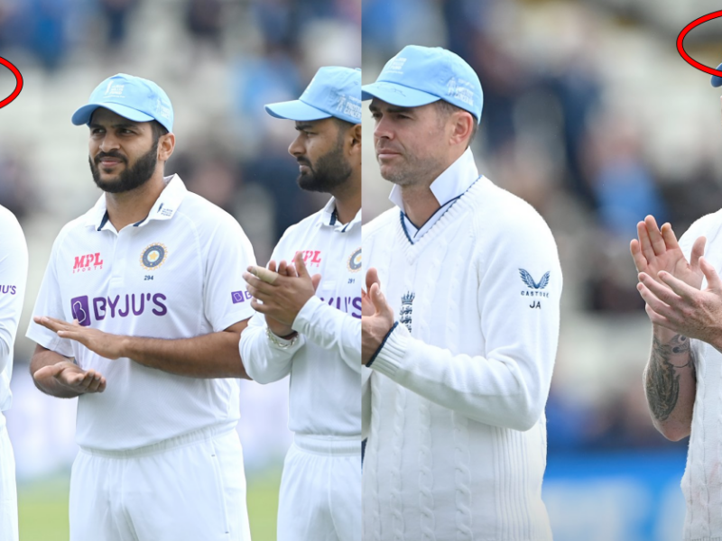Revealed: Why India & England Players Were Wearing Blue Caps Before Start Of Play On Day 2 At Edgbaston