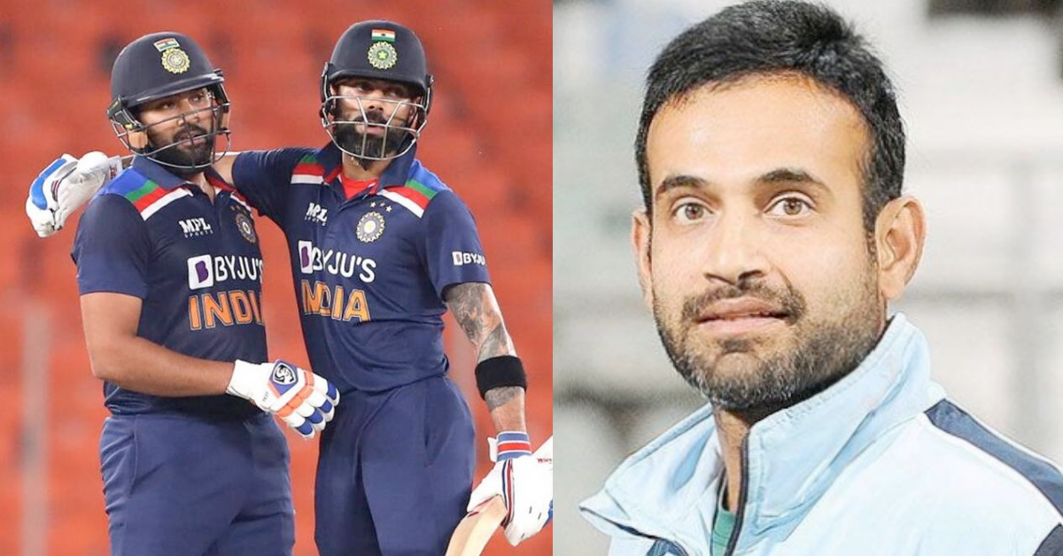 Irfan Pathan, Rohit Sharma, Virat Kohli