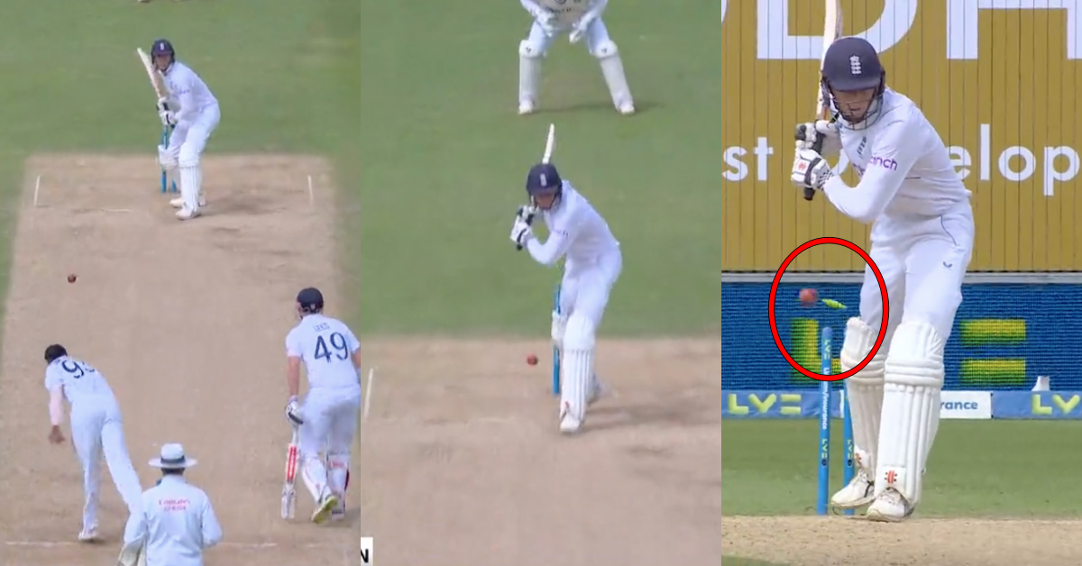 Watch: Jasprit Bumrah Gets Crucial Breakthrough, Cleans Up Zak Crawley With A Stunning Delivery