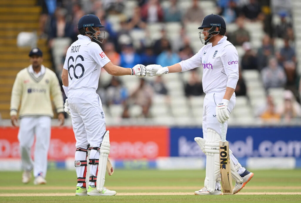 Joe Root, Jonny Bairstow. PC-Getty