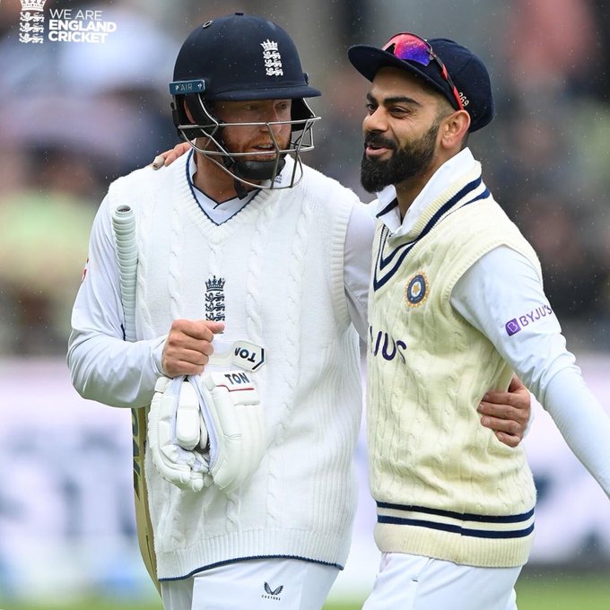 Jonny Bairstow Virat Kohli