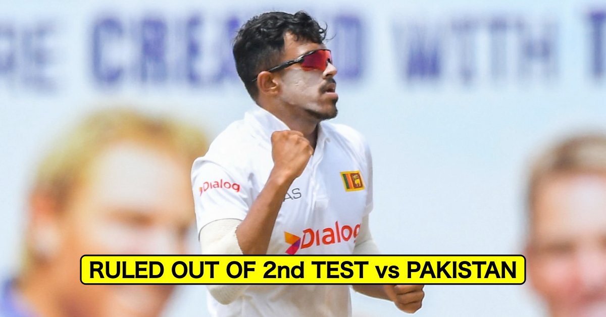 SL vs PAK: Maheesh Theekshana Ruled Out Of The 2nd Test, Lakshitha Manasinghe Added In The Squad