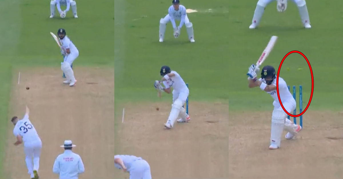 इंग्लैंड बनाम भारत: देखें - मैथ्यू पॉट्स ने 5 वें टेस्ट में विराट कोहली के नर्वस स्टे को समाप्त किया