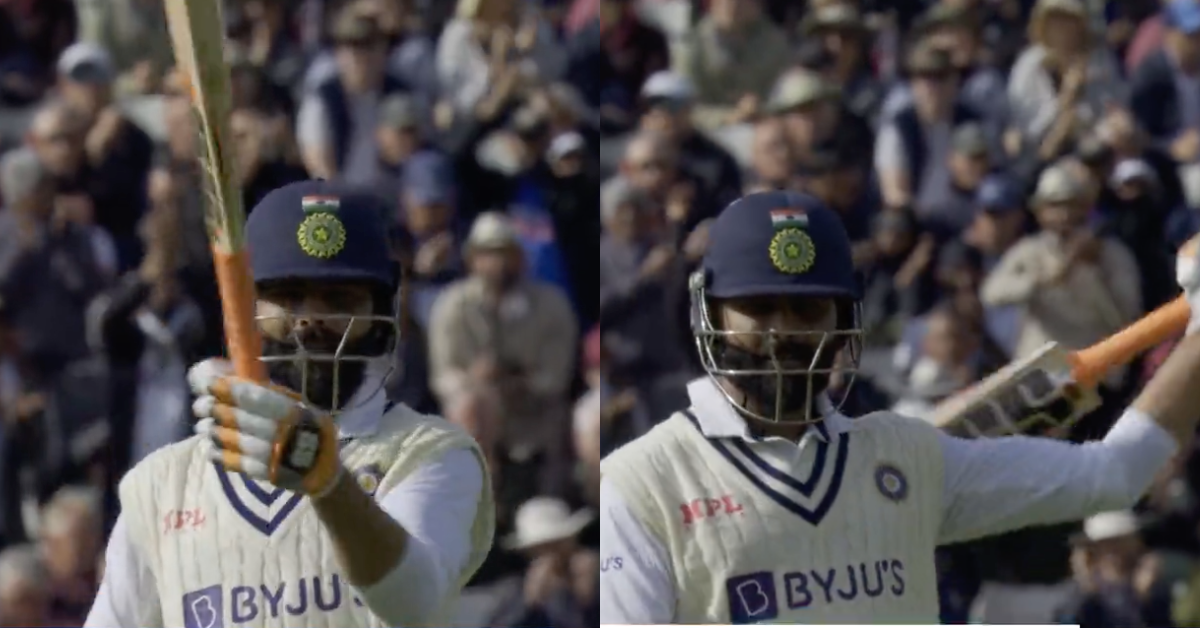 ENG vs IND: Watch - Ravindra Jadeja Does His Sword Celebration After Getting To A Half Century In Edgbaston Test