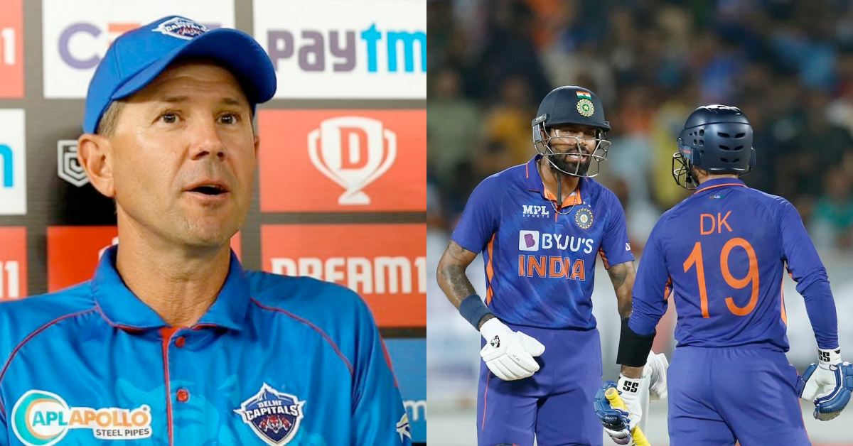 Watch: Dinesh Karthik Pens Heartfelt Message for Ricky Ponting and India Skipper Rohit Sharma 