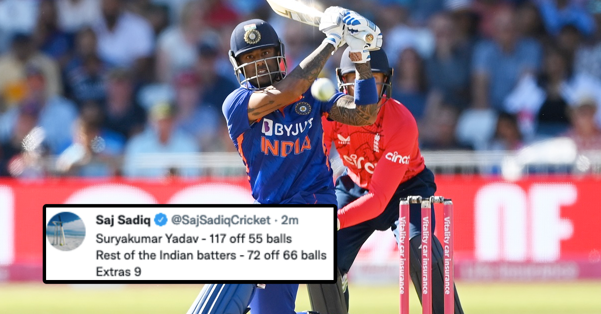 Twitter Reacts As Suryakumar Yadav's Century Goes In Vain As England Win The Thrilling 3rd T20I vs India At Trent Bridge