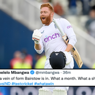Twitter Reacts As Jonny Bairstow Slams Terrific Century On Final Day Of Edgbaston Test vs India