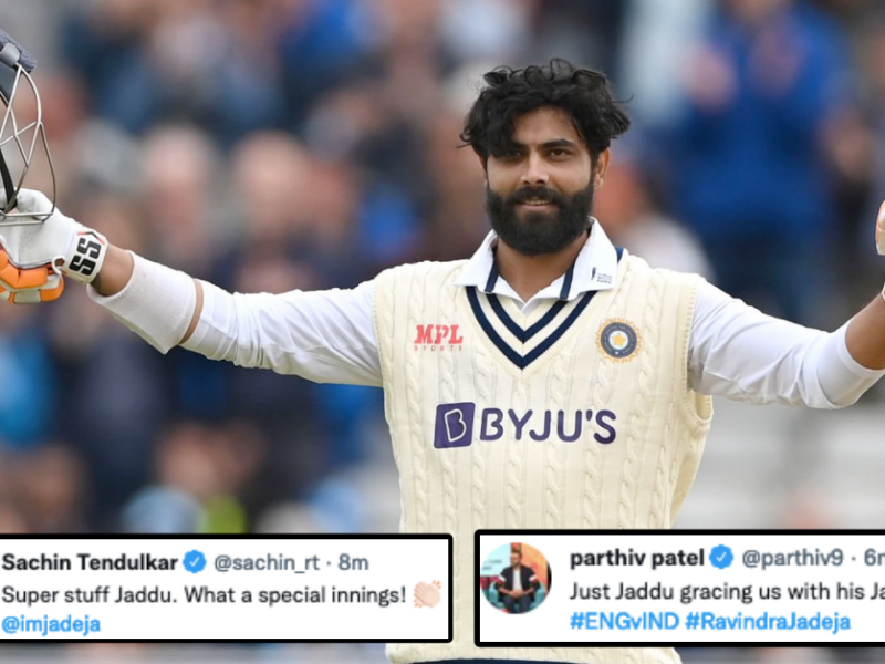 Twitter Reacts As Ravindra Jadeja Brings Up 3rd Test Century On Day 2 Of Edgbaston Test