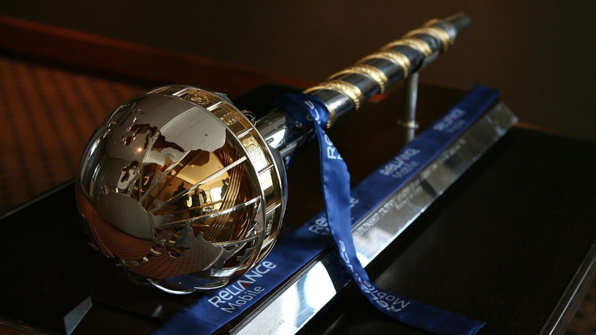 ICC World Test Championship mace. PC- GettyImages-84615790