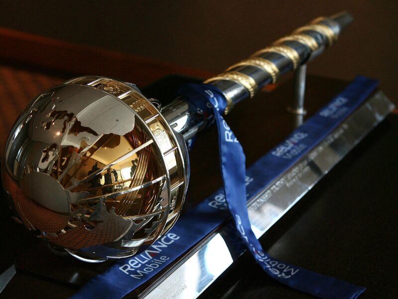 ICC World Test Championship mace. PC- GettyImages-84615790