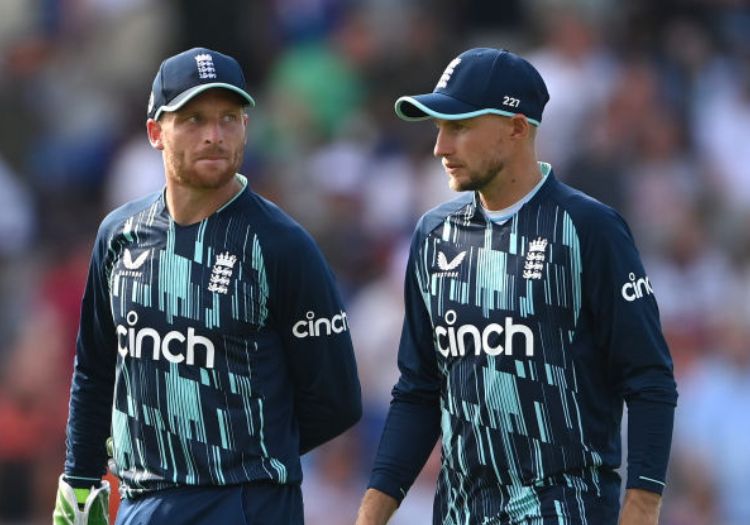 Jos Buttler and Joe Root (Image Credit: Twitter)