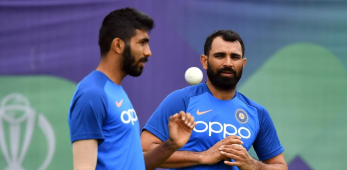 Jasprit Bumrah And Mohammed Shami (Image Credits: Twitter)