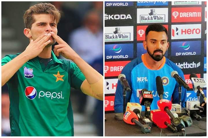 KL Rahul Shaheen Afridi