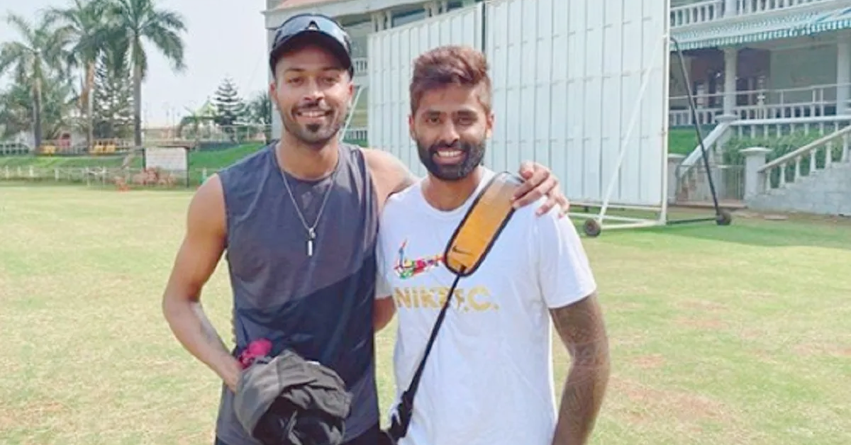 Hardik Pandya Suryakumar Yadav
