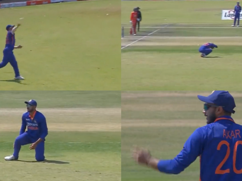 Watch: Axar Patel's Furious Reaction After Being Hit By Ishan Kishan's Throw In 2nd ODI vs Zimbabwe