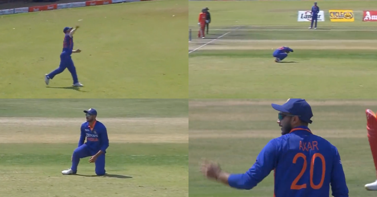 Watch: Axar Patel's Furious Reaction After Being Hit By Ishan Kishan's Throw In 2nd ODI vs Zimbabwe