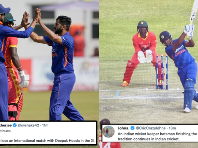 Twitter Reacts As Bowlers Shine In India's Series-clinching Win Over Zimbabwe In Harare
