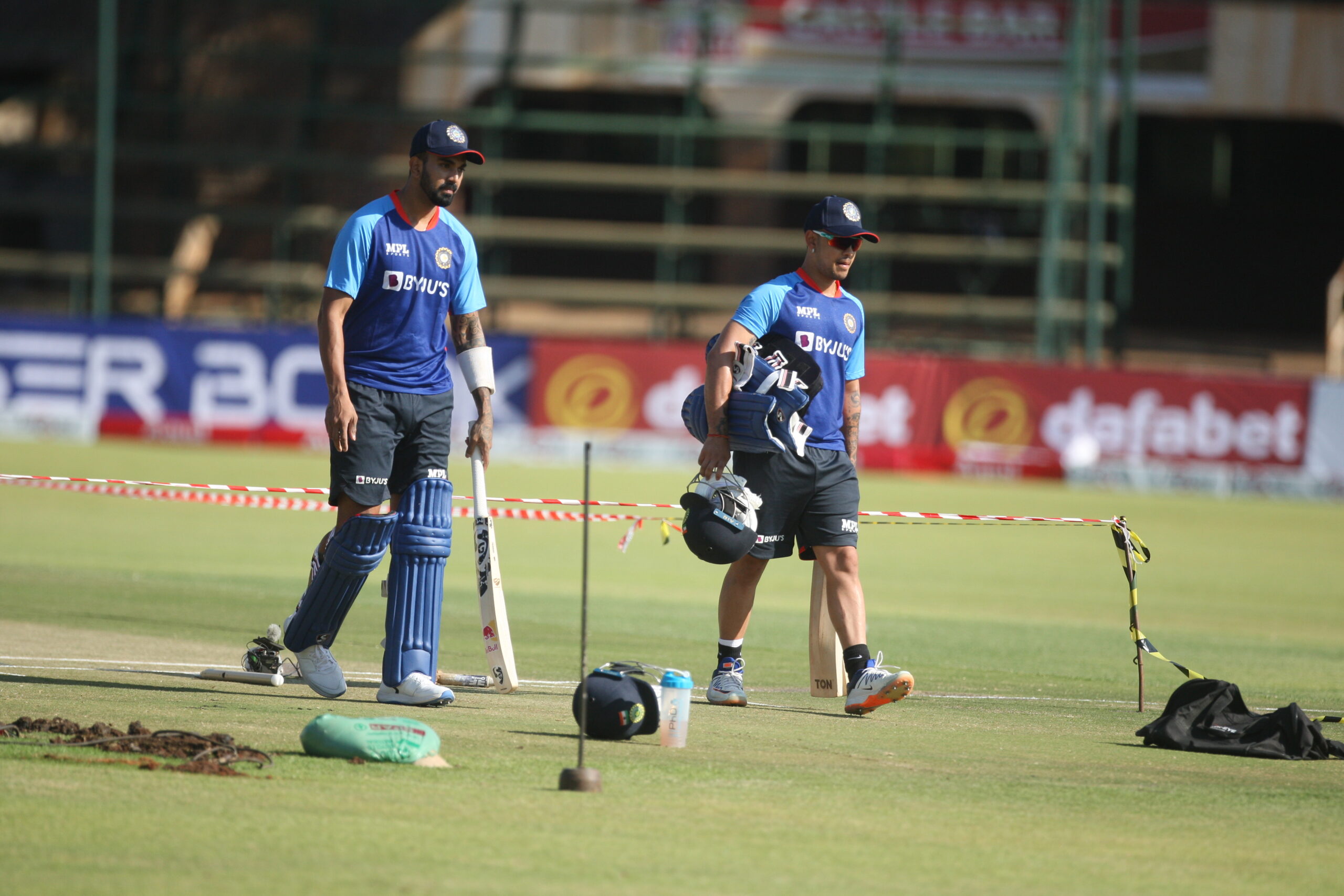 KL Rahul in Harare. PC_ BCCI