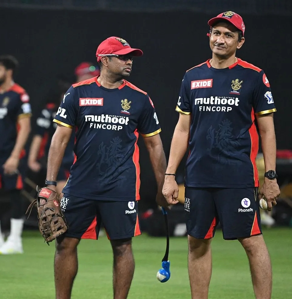 Sridharan Sriram for RCB. Photo- Twitter