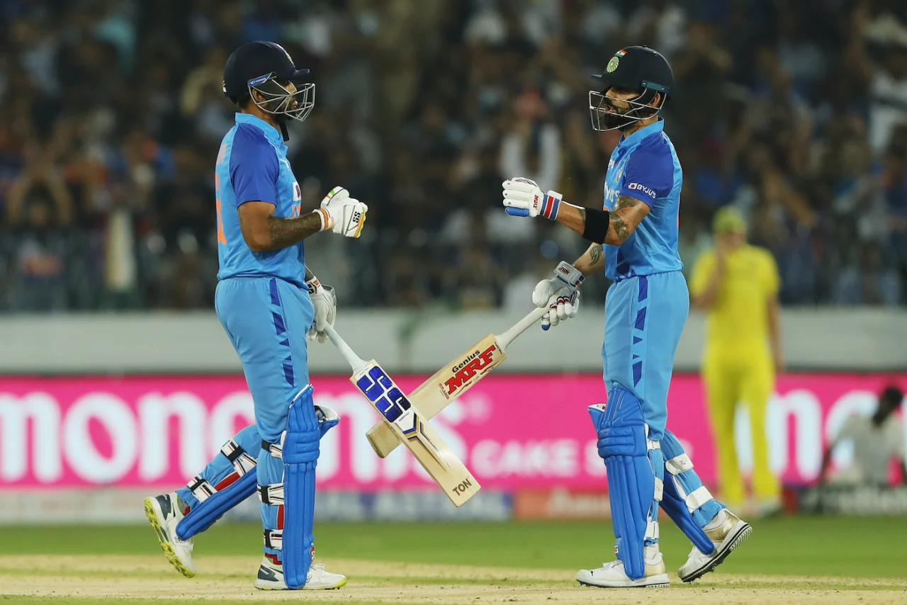 Virat Kohli and Suryakumar Yadav (Image Credits: Getty Images)