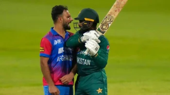 Fareed Ahmad, Asif Ali. Pak vs FG