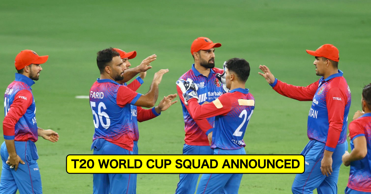 Icc T20 World Cup 2022 Afghanistan Announce 15 Member Squad For The Marquee Tournament 9696