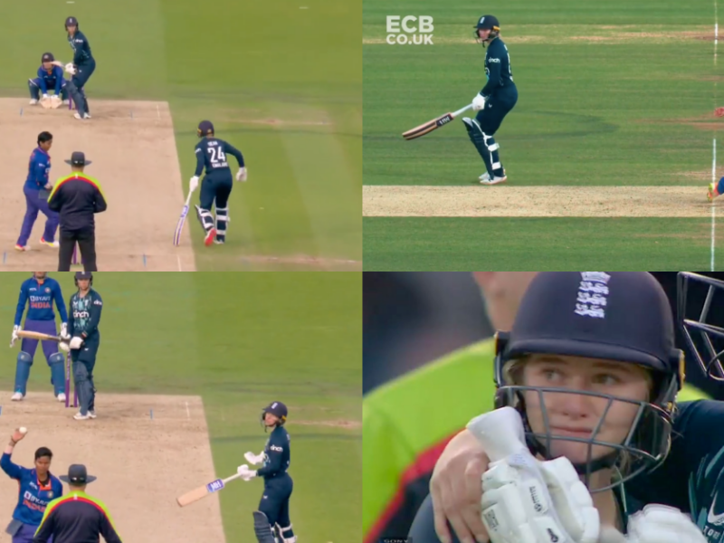 Watch: Deepti Sharma Pulls Off Brilliant Run-out At Non-striker's End To Dismiss Charlie Dean At Lord's
