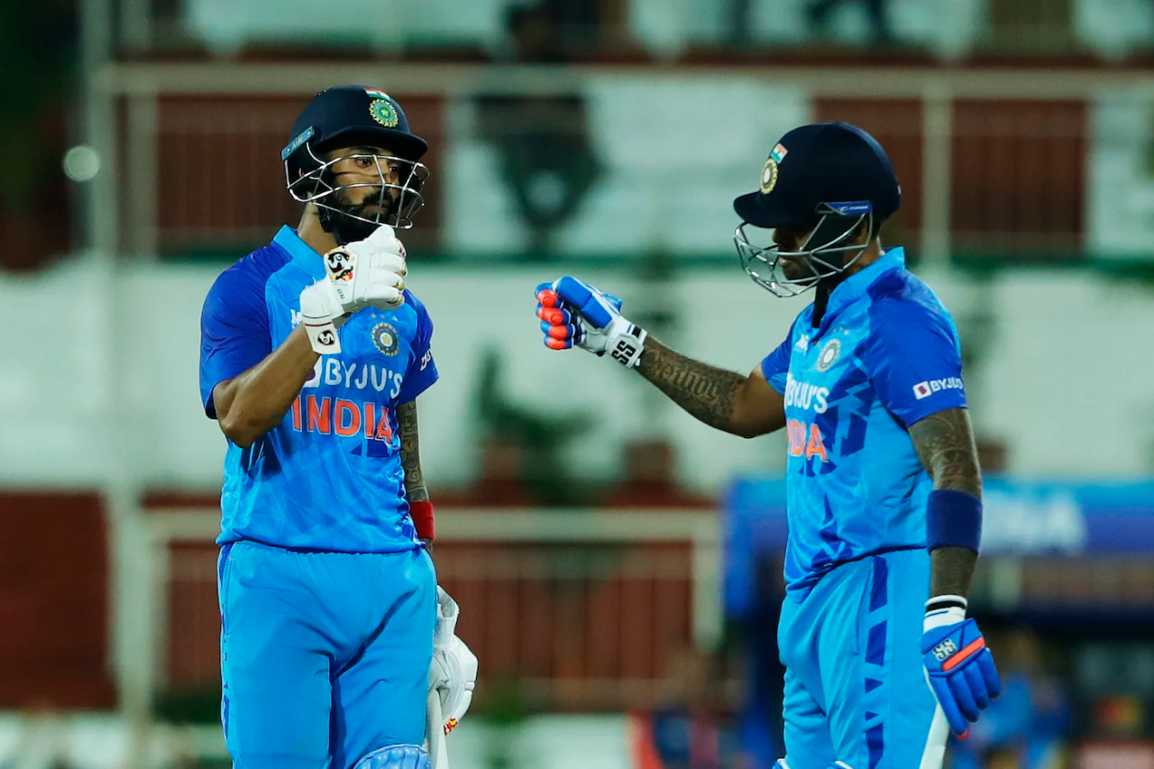 KL Rahul and Suryakumar Yadav. PC- BCCI