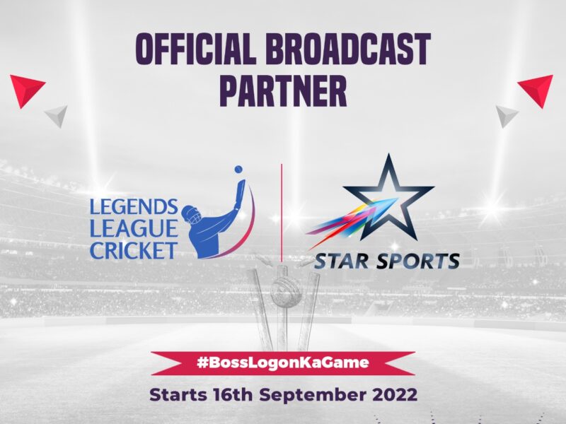 DISNEY STAR ACQUIRES BROADCAST RIGHTS OF SEASON 2 OF LEGENDS LEAGUE CRICKET IN INDIA