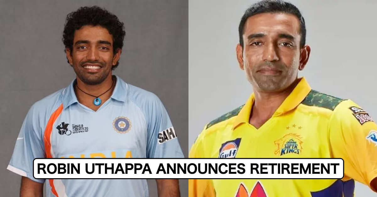 Robin Uthappa Announces Retirement From All Forms Of Cricket