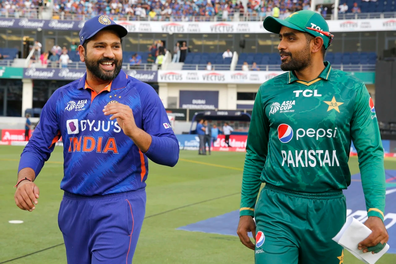 Rohit Sharma and Babar Azam. PC- Getty