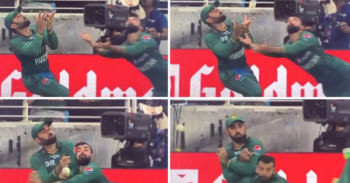 Watch: Shadab Khan Checked Out By The Physio After Terrible Collision With Asif Ali In Asia Cup 2022 Final