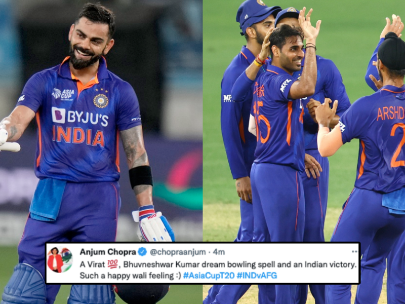 Twitter Reacts As Virat Kohli, Bhuvneshwar Kumar Help India Crush Afghanistan In Asia Cup 2022 Dead Rubber