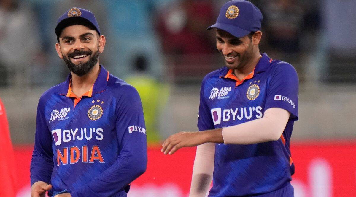 Virat Kohli and Bhuvneshwar Kumar (Image Credits: Twitter)