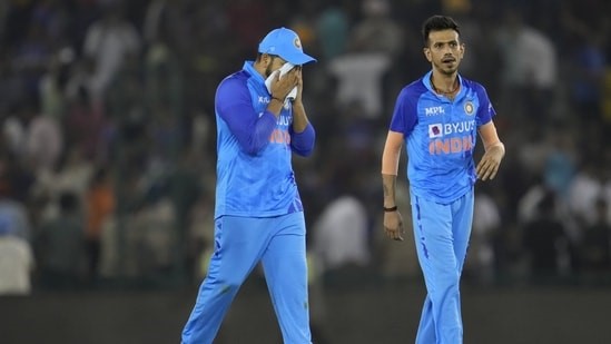 Yuzvendra Chahal and Rohit Sharma