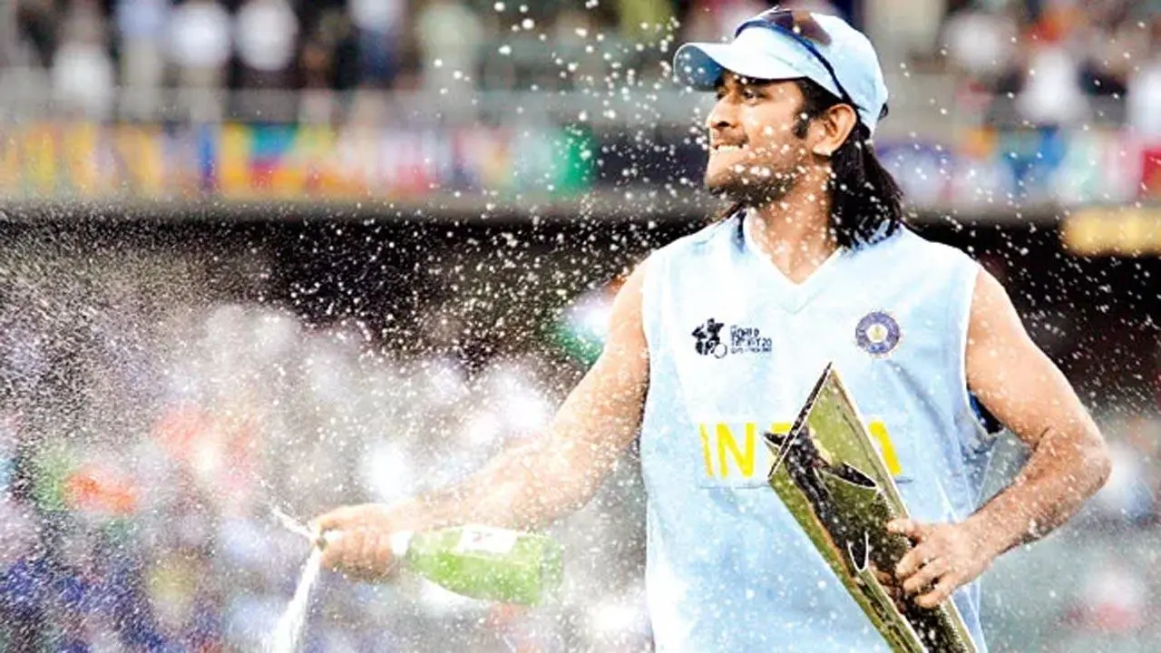 Former Indian Skipper MS Dhoni 
