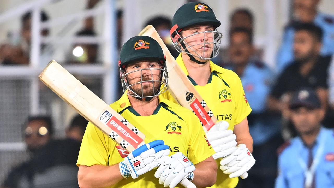 Aaron Finch and Cameron Green (PC-Twitter)