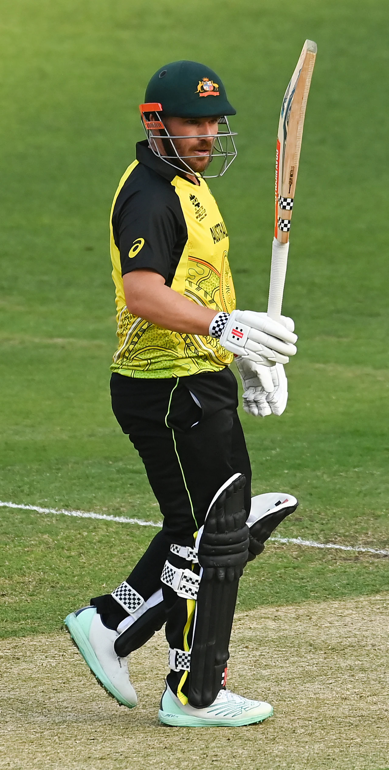 Aaron Finch. PC- ICC-Getty