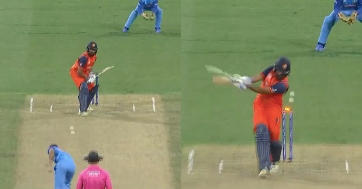 Watch: Bhuvneshwar Kumar Clean Bowls Vikramjit Singh To End His ...