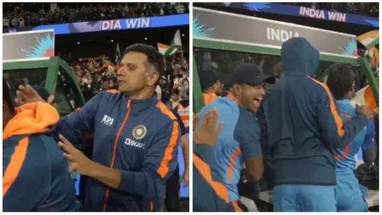 Dravid's reaction to Kohli and Ashwin's final-over heroics against Pakistan was unimaginable.