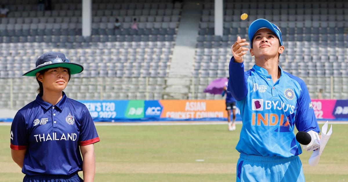 India Women vs Thailand Women