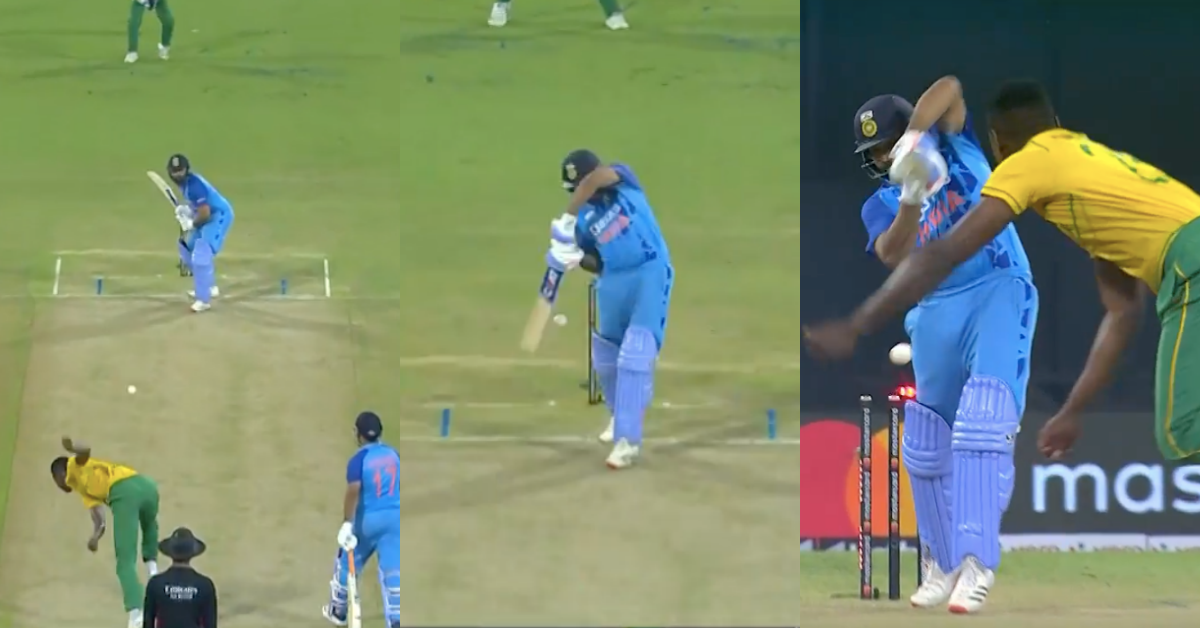 IND vs SA: Watch - Rohit Sharma Gets Bowled By Kagiso Rabada In The First Over