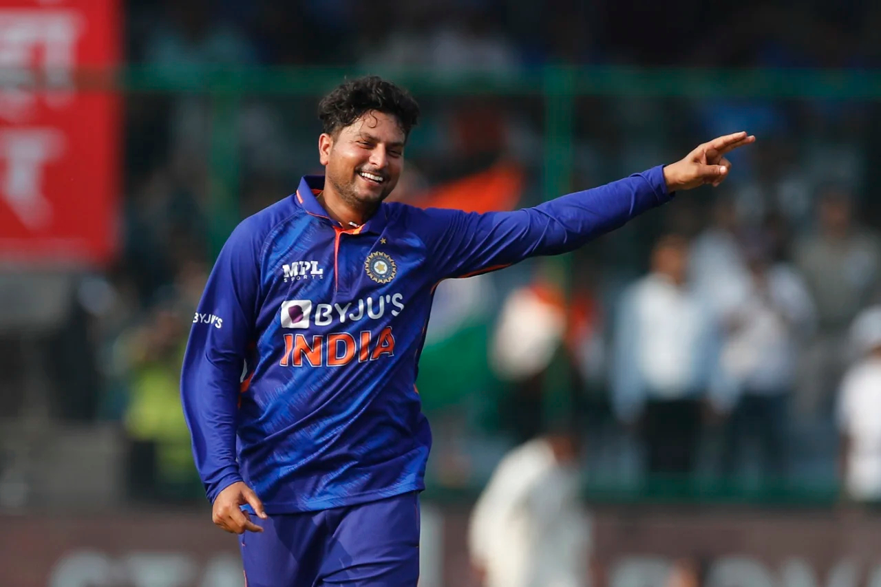 Kuldeep Yadav of India. PC- BCCI