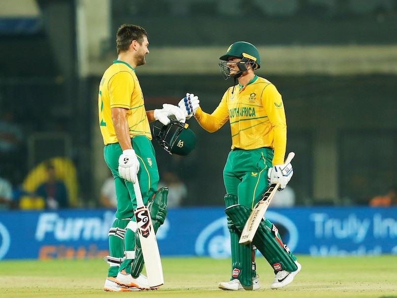 Quinton de Kock and Rilee Rossouw