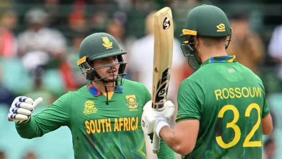 Rilee Rossouw and Quinton de Kock