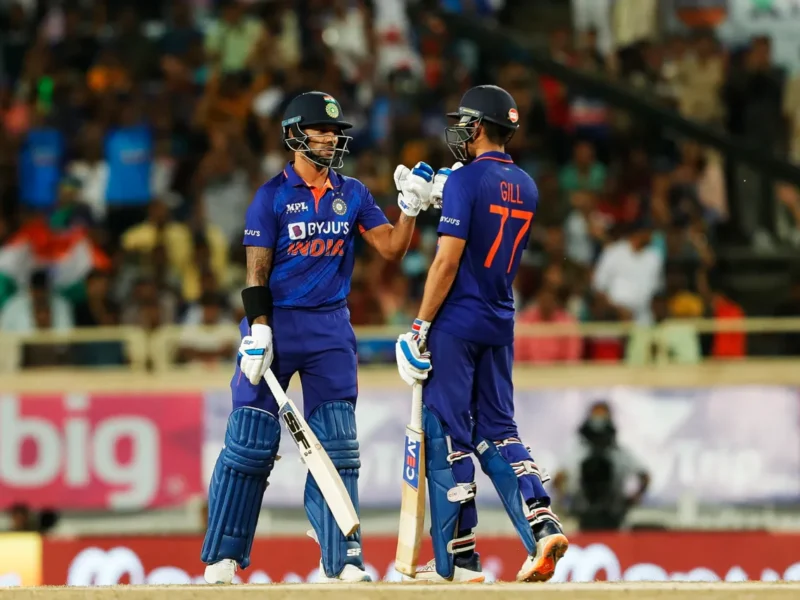 Shubman Gill Shikhar Dhawan